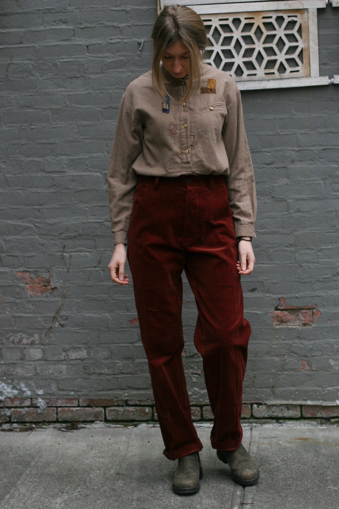 Boro Frankenthaler Shirt - Wheat Heather - XS, S