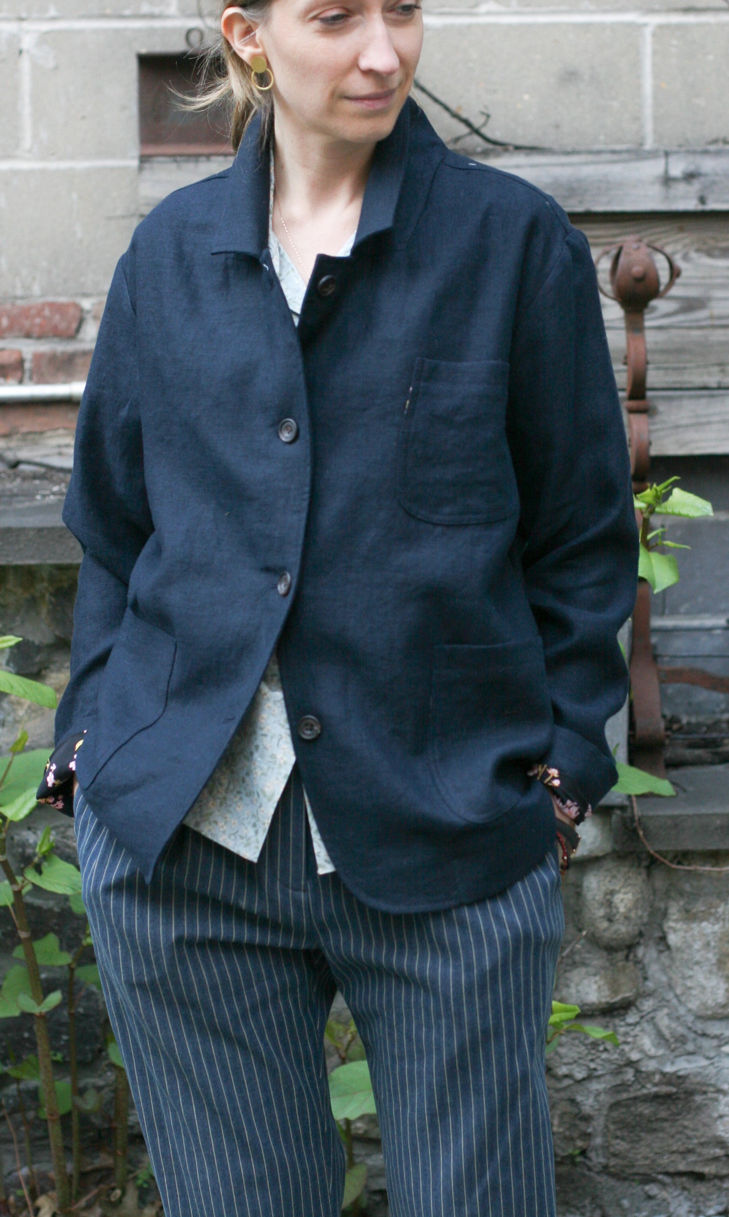 Cleo Jacket - Blue Nile - S, M