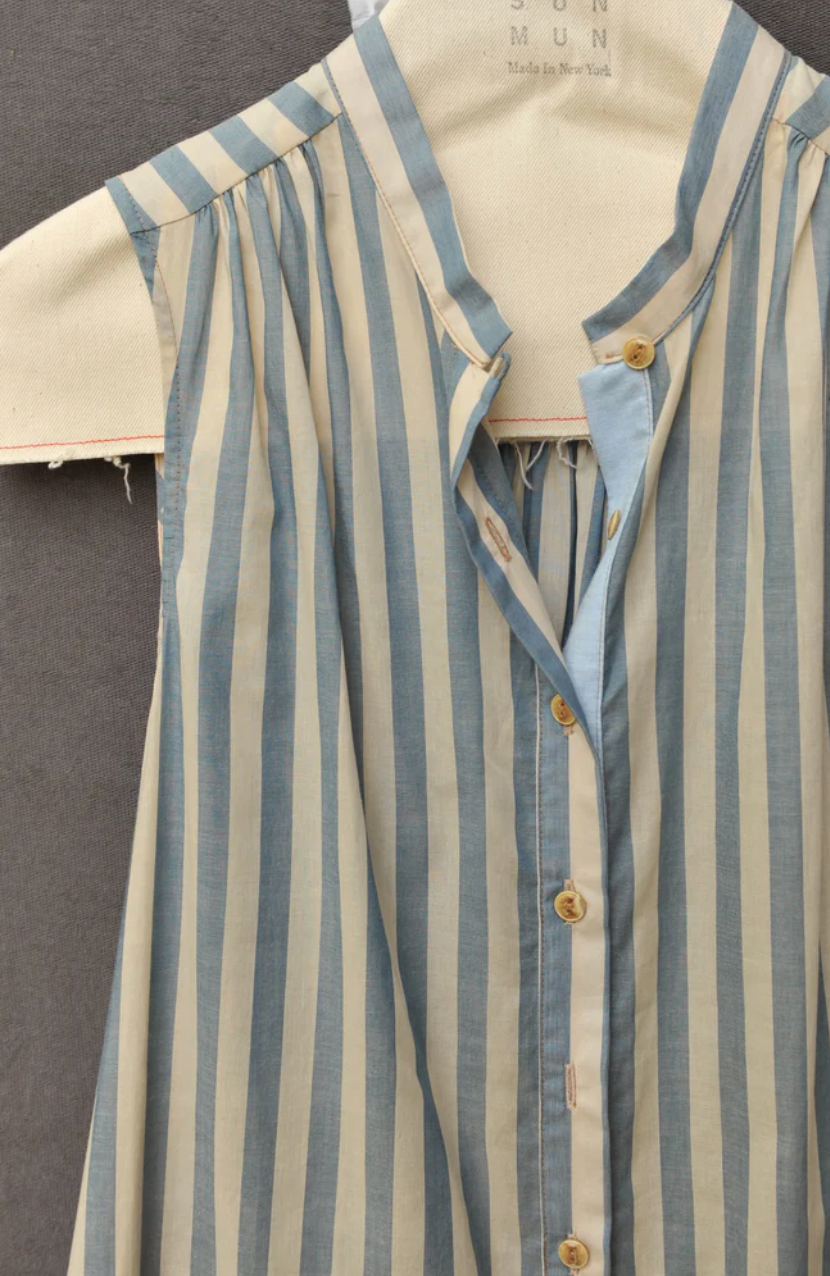 Colleen Dress - Lux Touch Bengal Stripe - XS, S