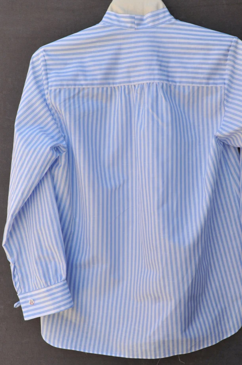 Agnes Shirt - French Stripe - S