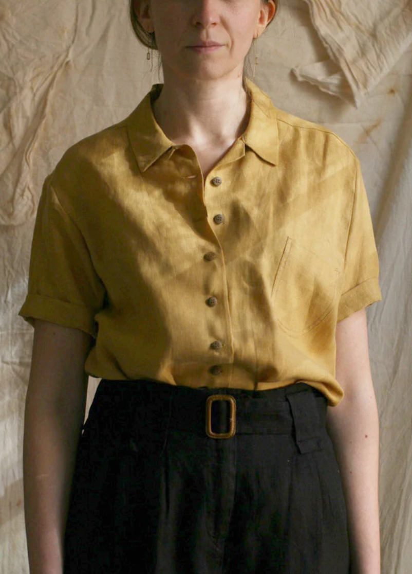 Margaret Shirt - Belgian Linen - XS, S, M