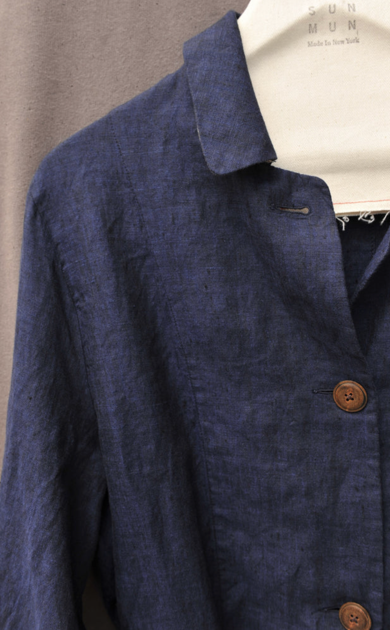 Anthropologist Coat - Italian Linen - S, M