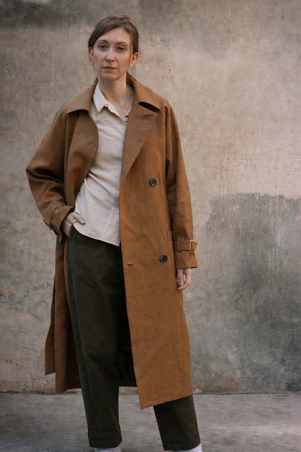 Jolie Coat –Italian Linen - S, M