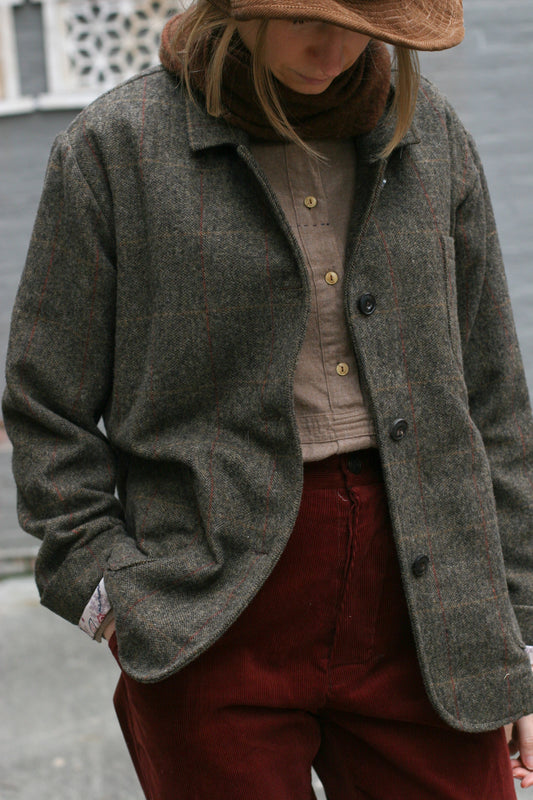 Cleo Jacket - Scottish Tweed - S