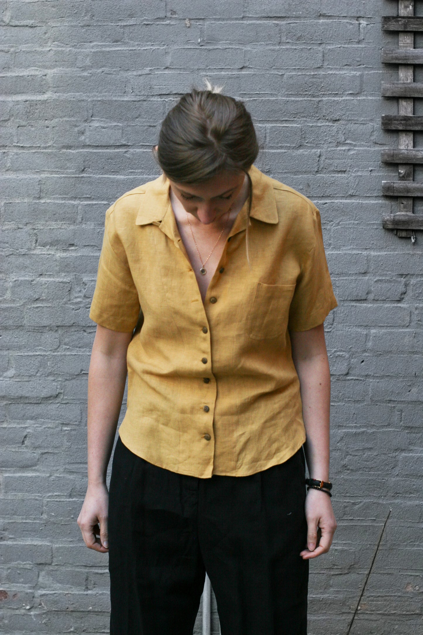 Margaret Shirt - Belgian Linen - XS, S, M