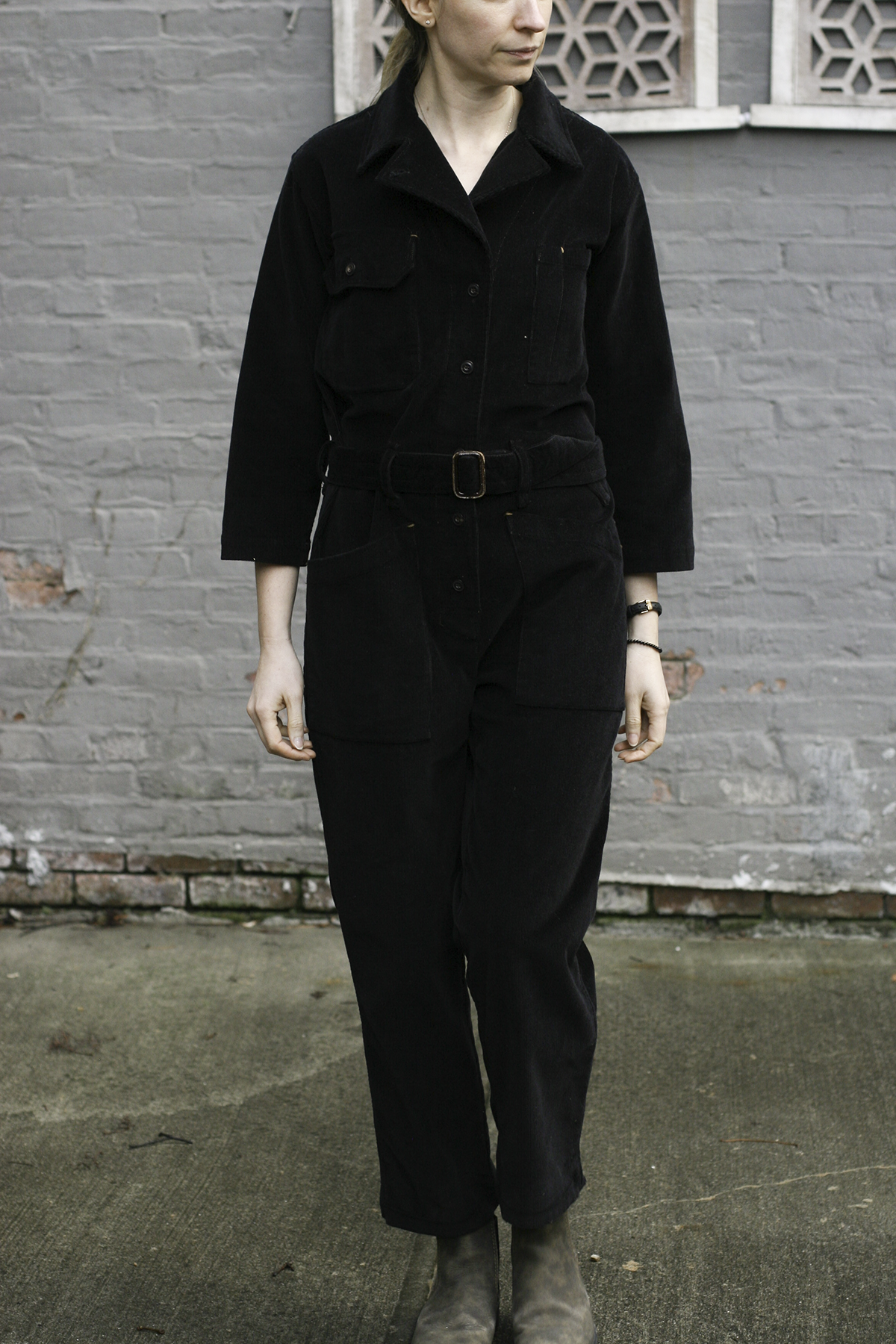 Earhart Jumpsuit -  Corduroy Cotton -  S