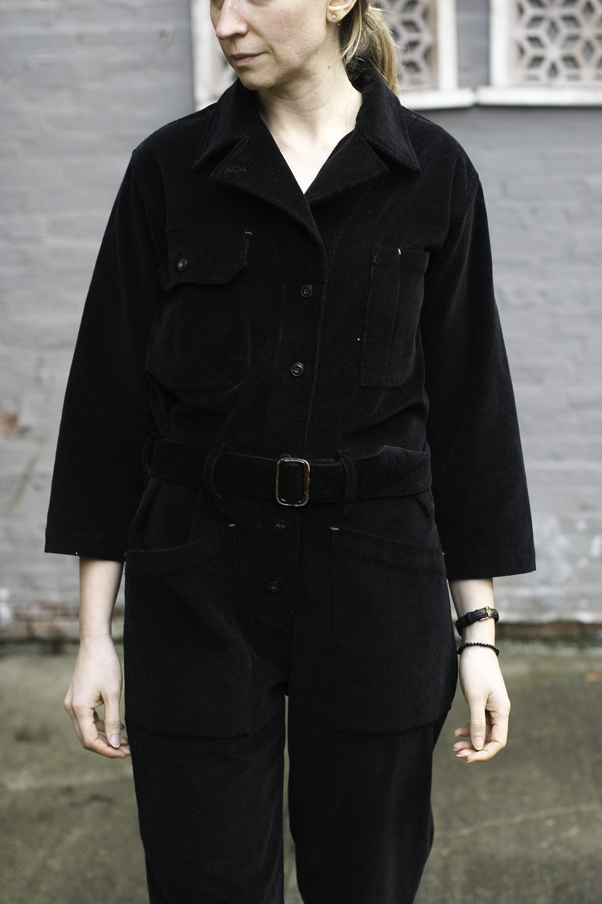 Earhart Jumpsuit -  Corduroy Cotton -  S