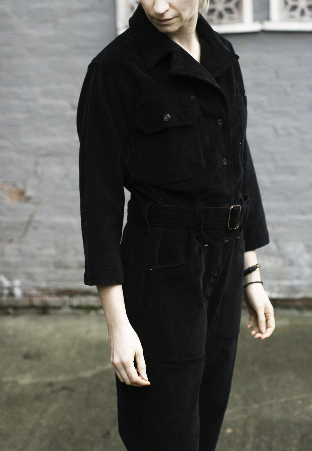 Earhart Jumpsuit -  Corduroy Cotton -  S