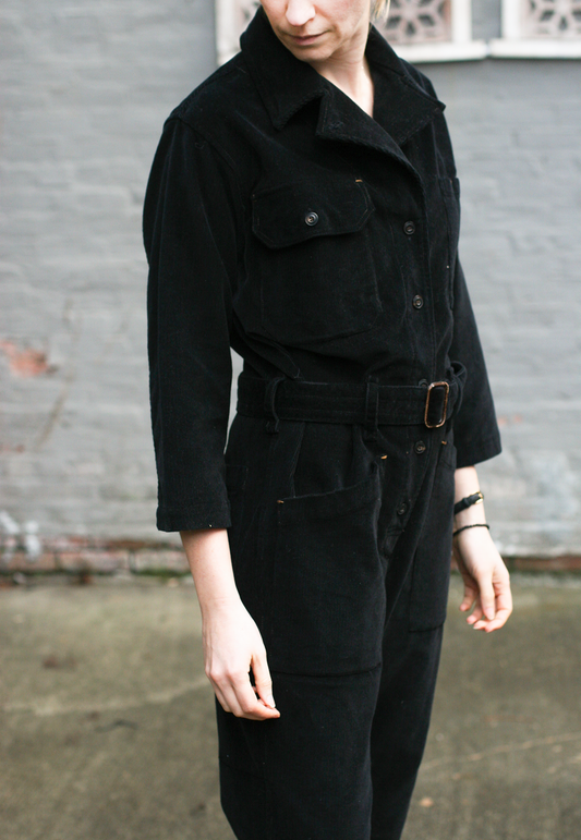 Earhart Jumpsuit -  Corduroy Cotton -  S