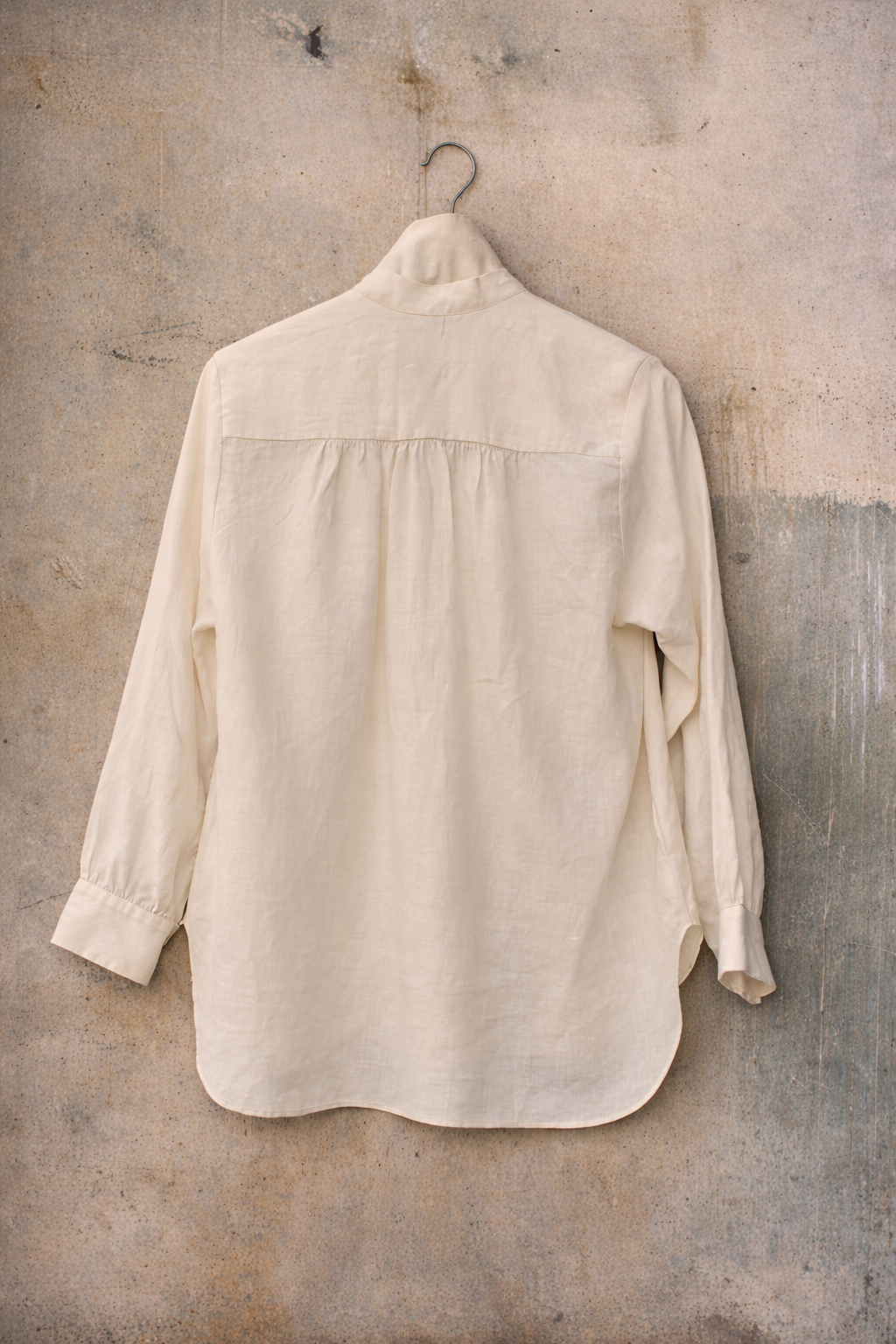 Agnes Shirt - Belgian Cream Linen - XS, S, M