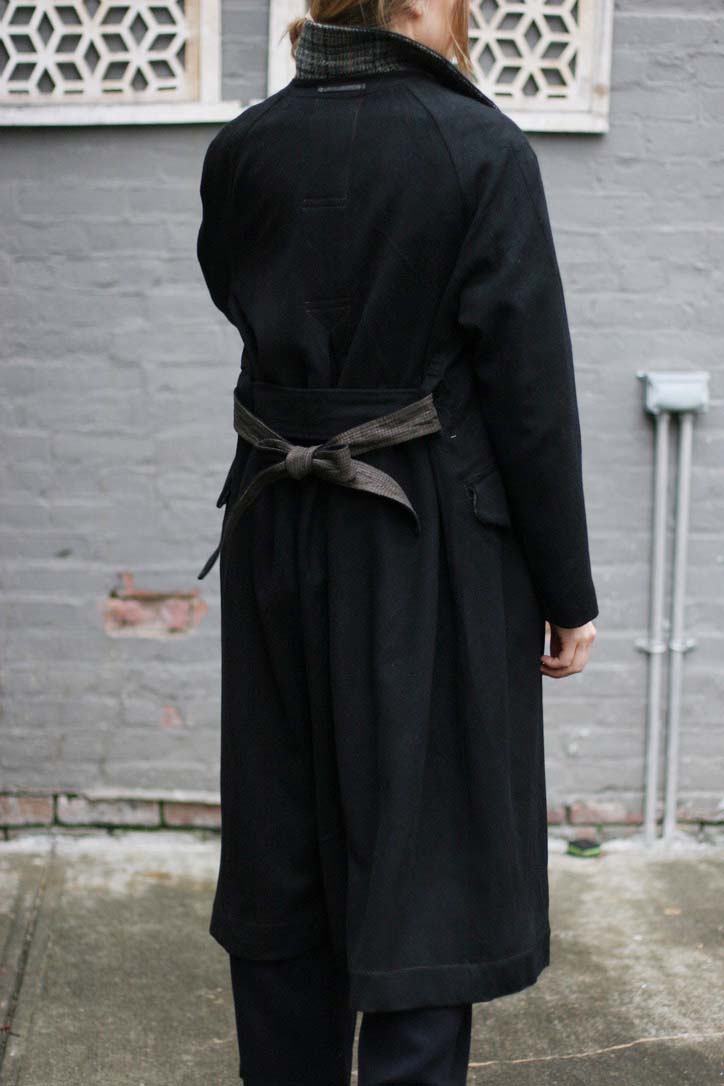 Sontag Coat - Wool Cashmere Black -  S