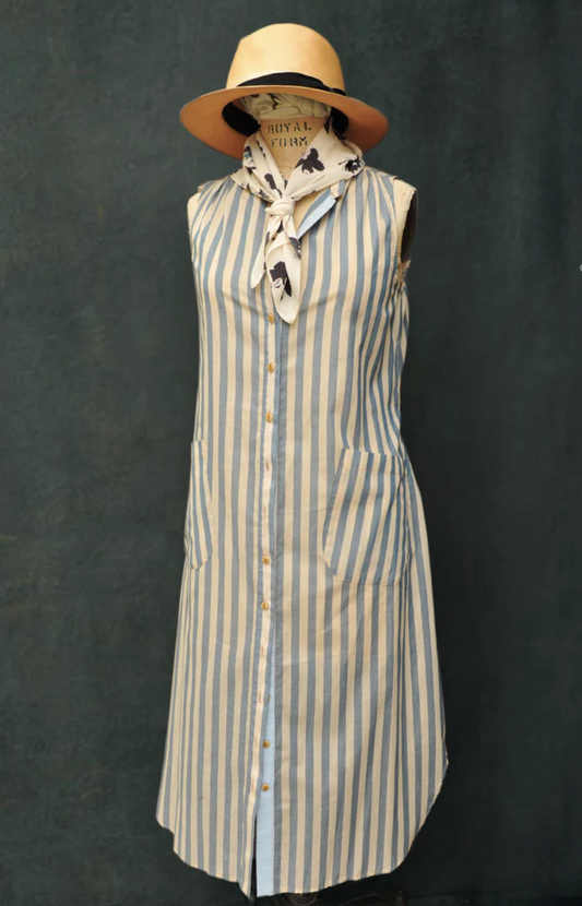 Colleen Dress - Lux Touch Bengal Stripe - XS, S