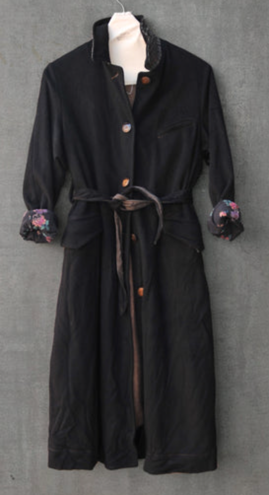 Sontag Coat - Wool Cashmere Black -  S