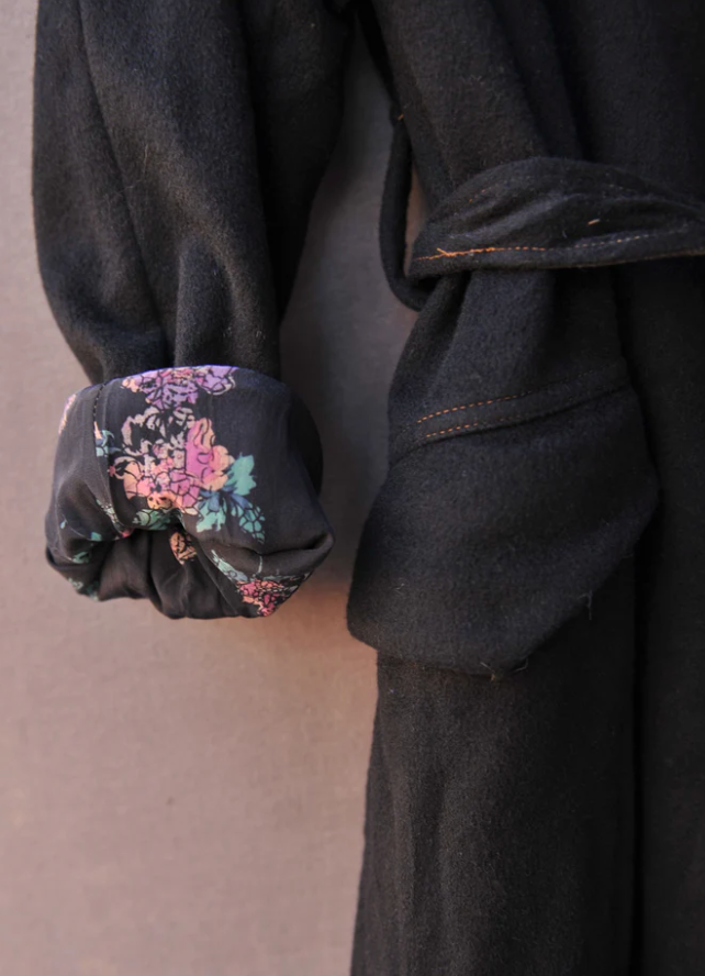 Sontag Coat - Wool Cashmere Black -  S