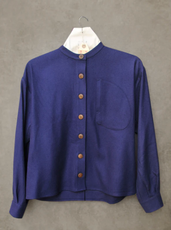 Edith Belted Shirt - Wool Cashmere - XS, M