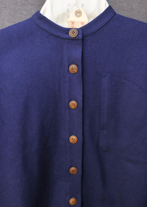 Edith Belted Shirt - Wool Cashmere - XS, M