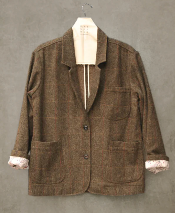 Cleo Jacket - Scottish Tweed - S