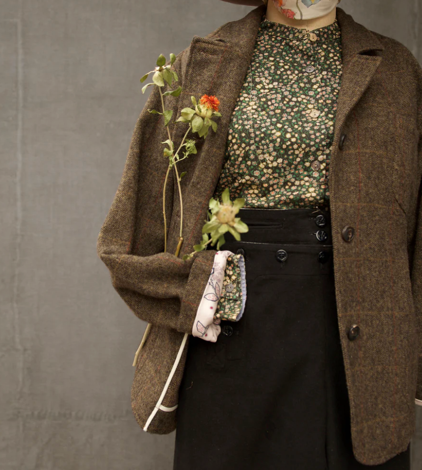 Cleo Jacket - Scottish Tweed - S