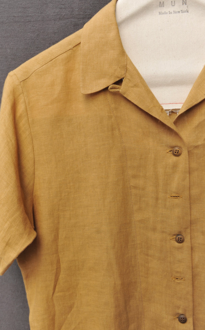 Margaret Shirt - Belgian Linen - XS, S, M