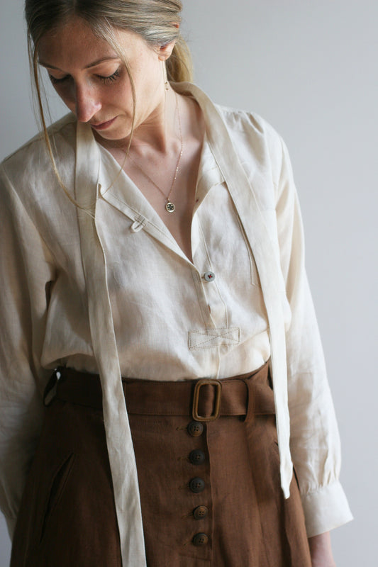 AGNES SHIRT - Belgian Linen