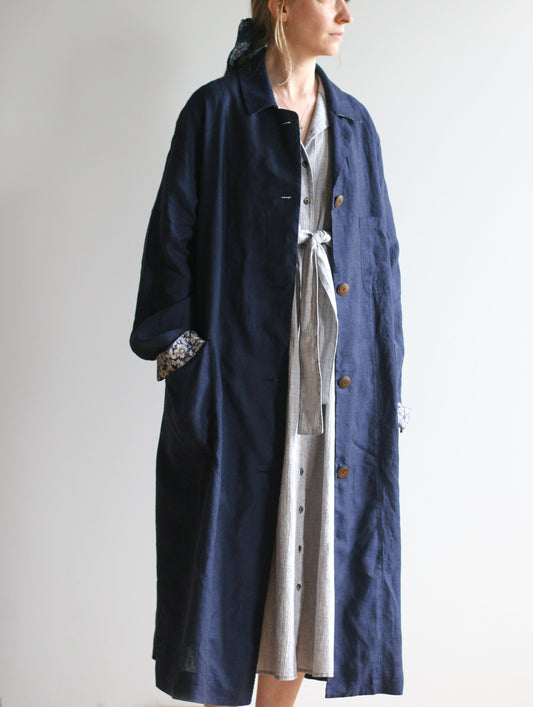 Anthropologist Coat - Italian Linen - S, M