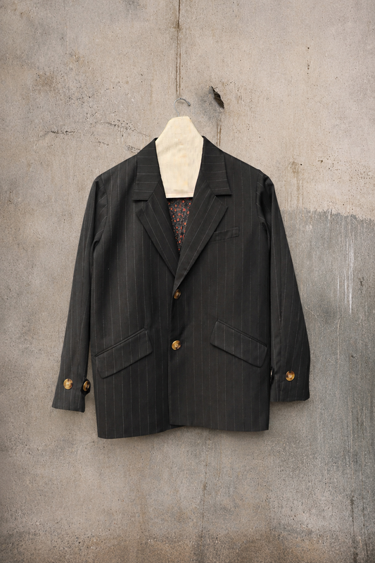 Diana blazer - Striped Virgin Wool - S, M, L