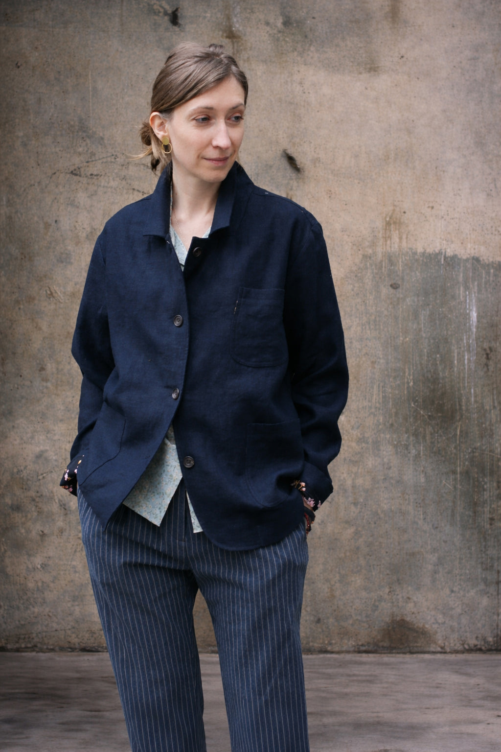 Cleo Jacket - Blue Nile - S, M