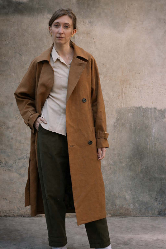 Jolie Coat –Italian Linen  - S, M