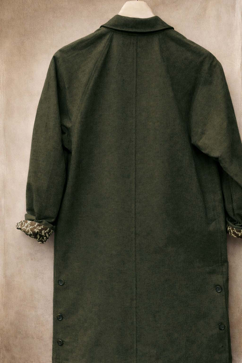 Keaton Trench Coat - Cotton Linen Tweed - XS, S, M, L