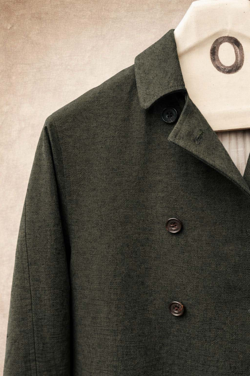 Keaton Trench Coat - Cotton Linen Tweed - XS, S, M, L