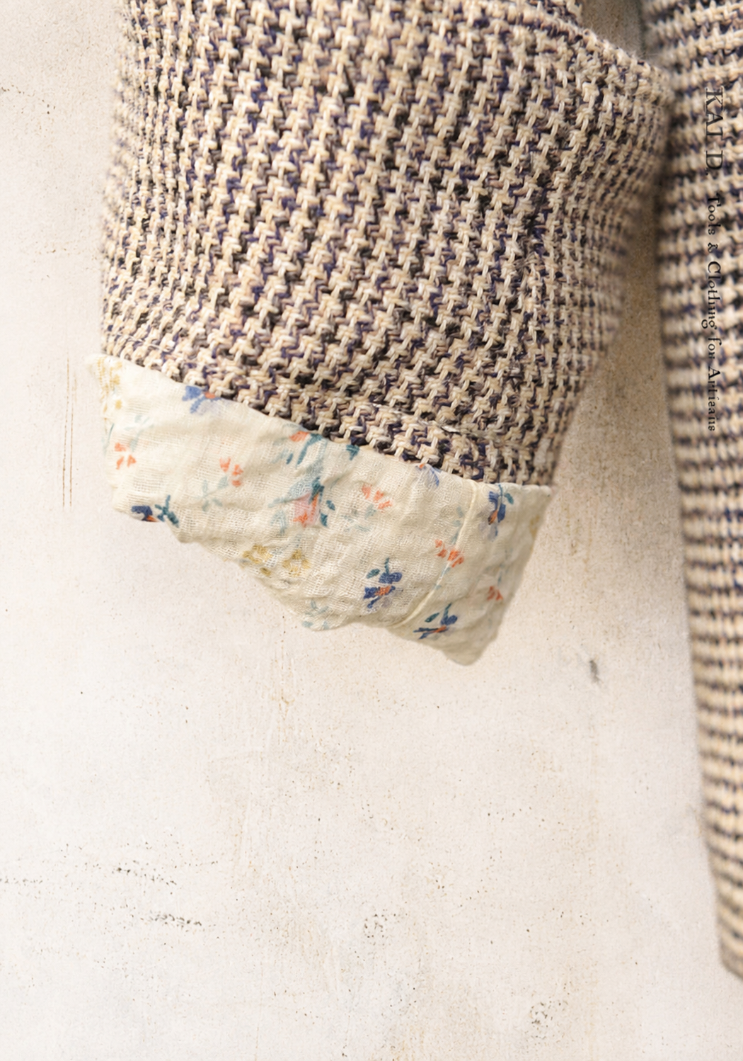 Hutton Jacket - Japanese Mini Houndstooth Cotton/ Linen - S, M, L