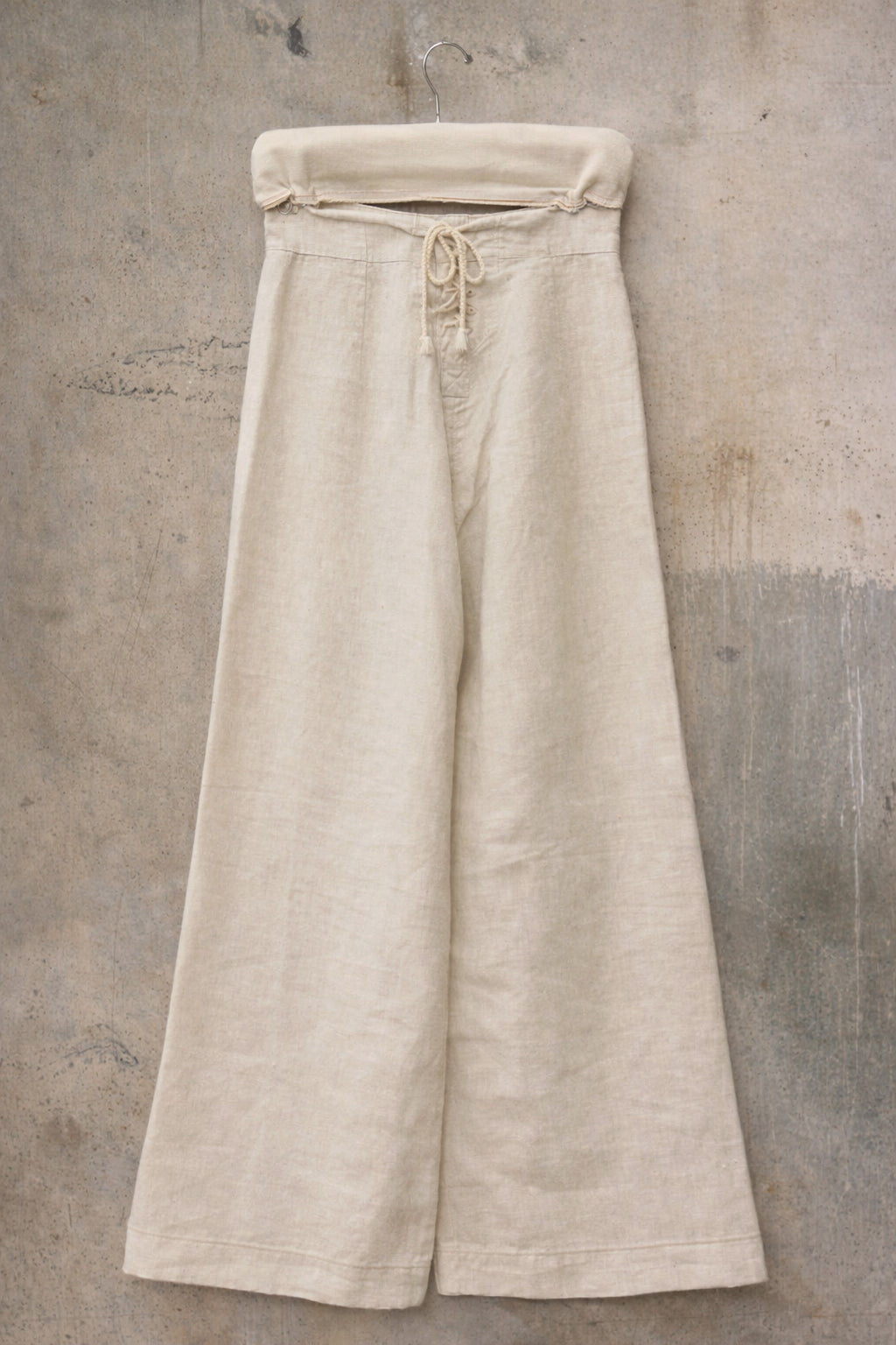 Sailor Pants Japanese Linen - Oatmeal - XS, S,M, L